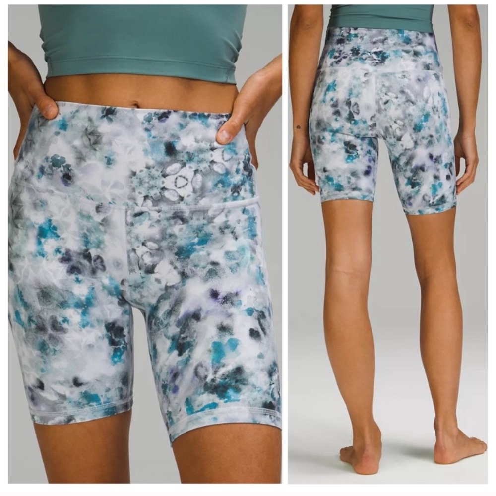 Lululemon align shorts 8”Kaleidofloral